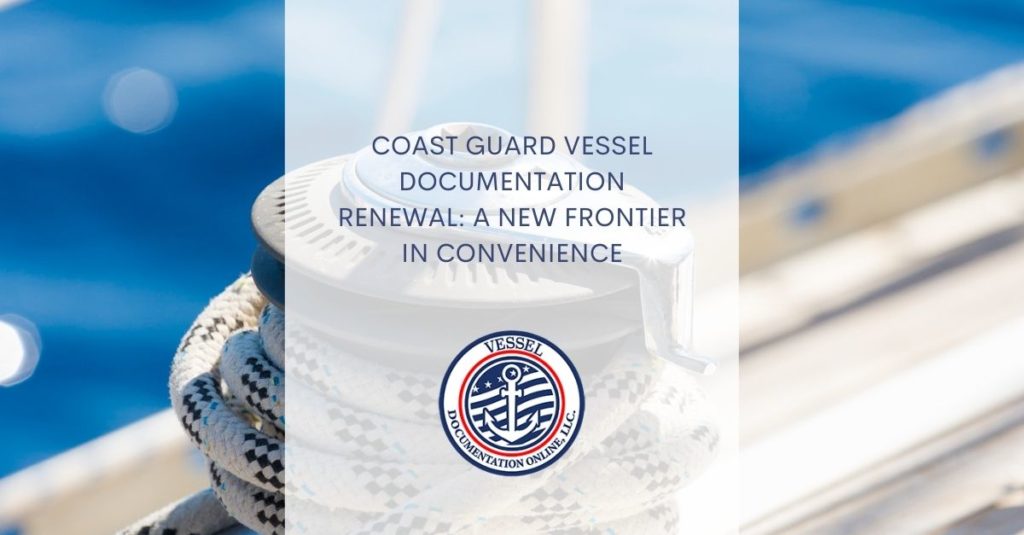Coast Guard Vessel Documentation