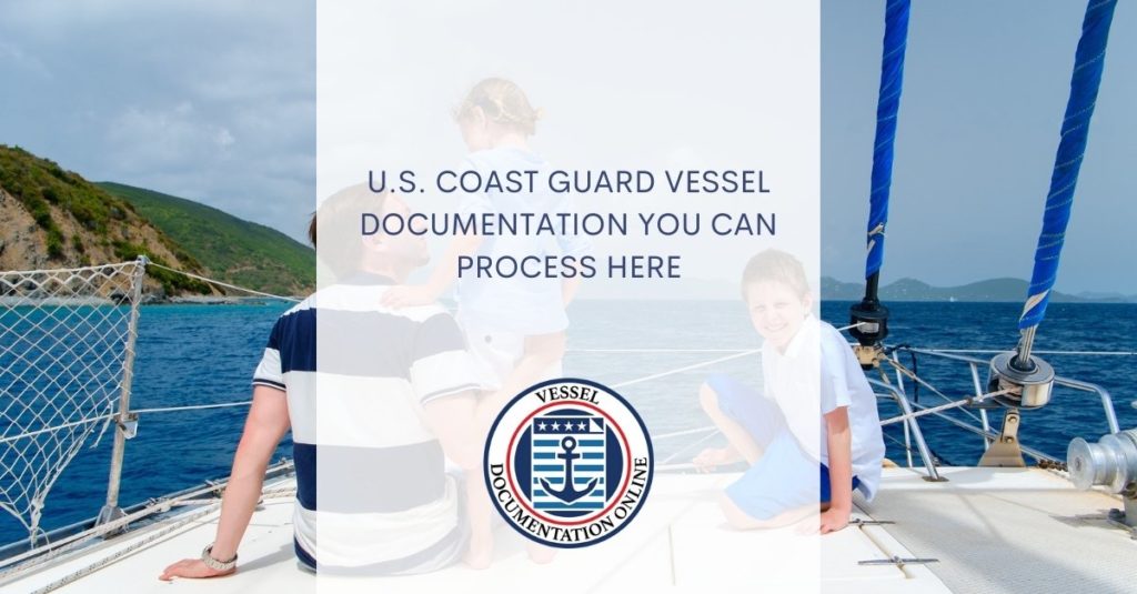 U S Coast Guard Vessel Documentation