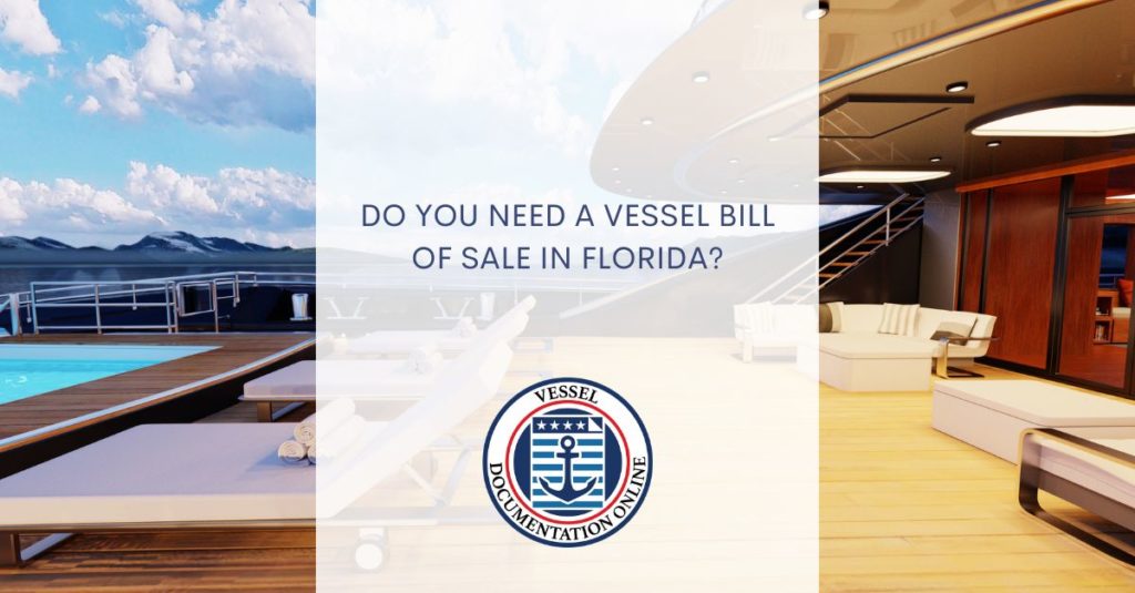 Vessel Bill of Sale