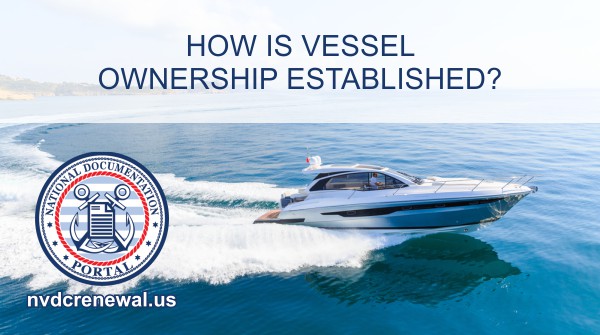 how is vessel ownership established