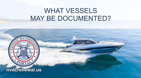 what vessels may be documented