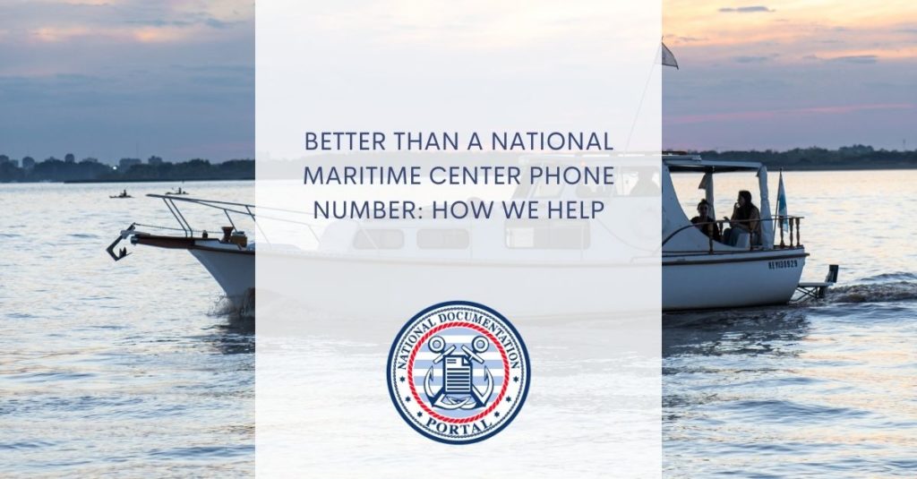 National Maritime Center phone number