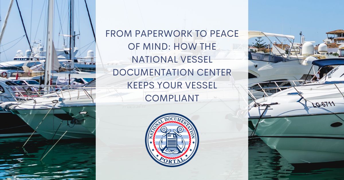 National Vessel Documentation Center 's Role