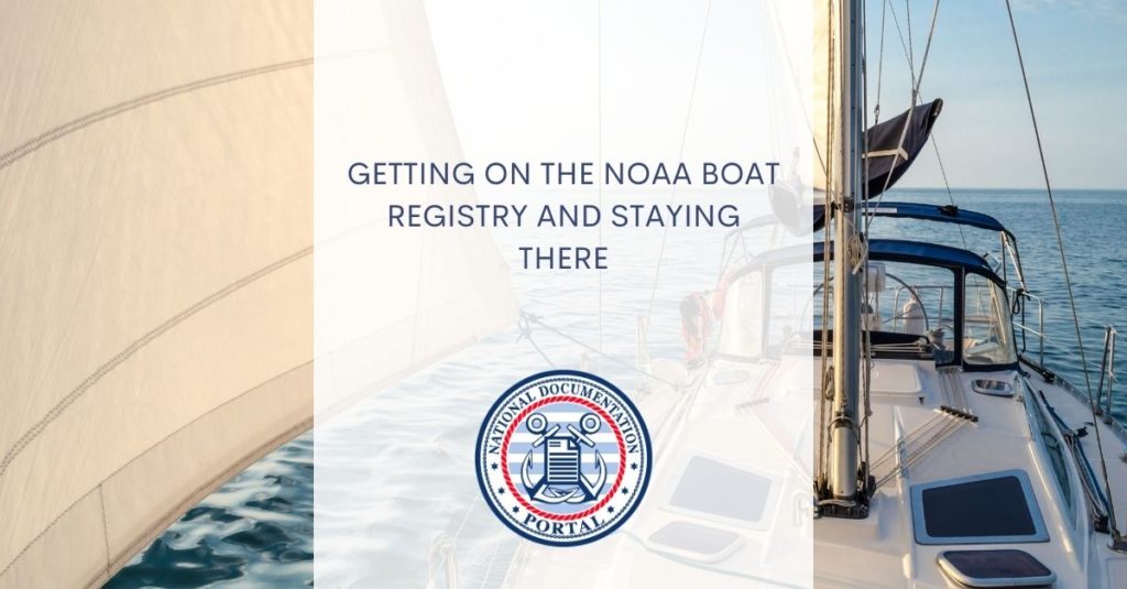 NOAA Boat Registry