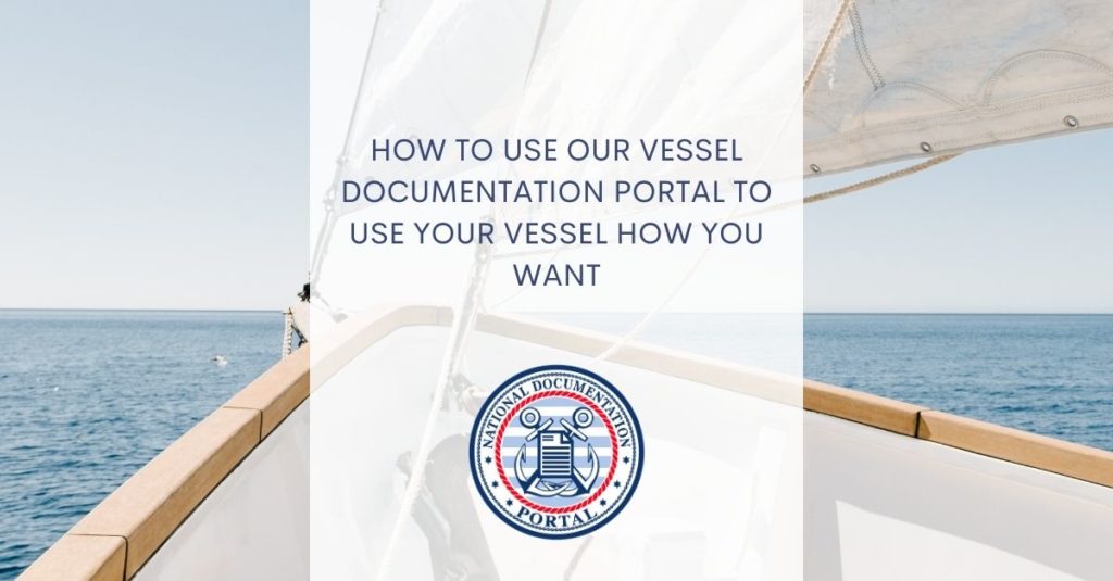 Vessel Documentation Portal