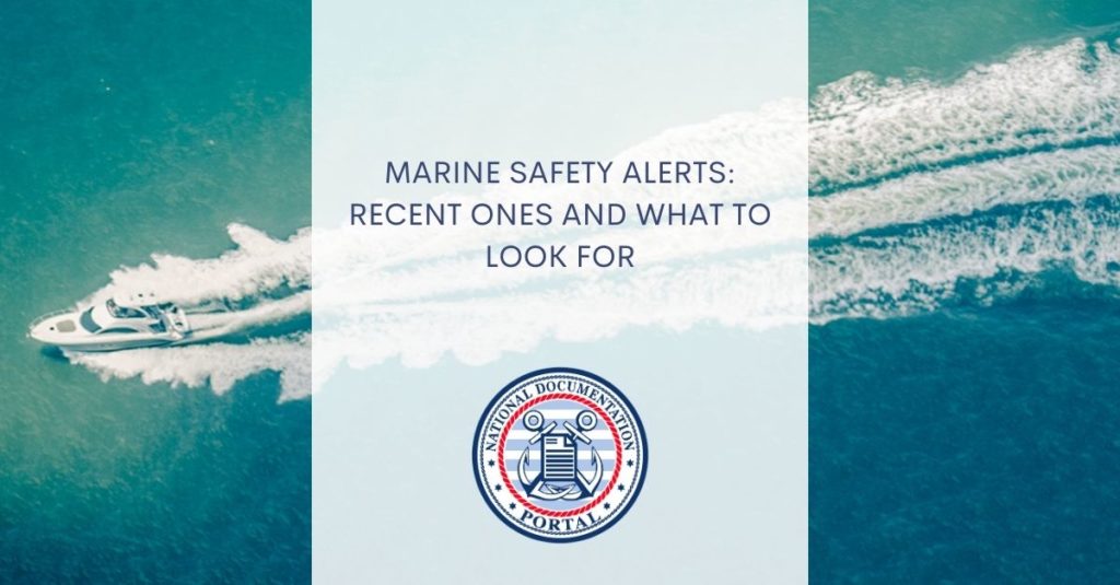 Marine Safety Alerts