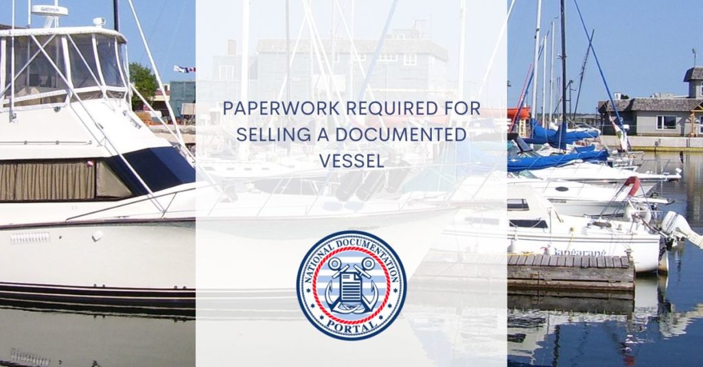 selling a documented vessel