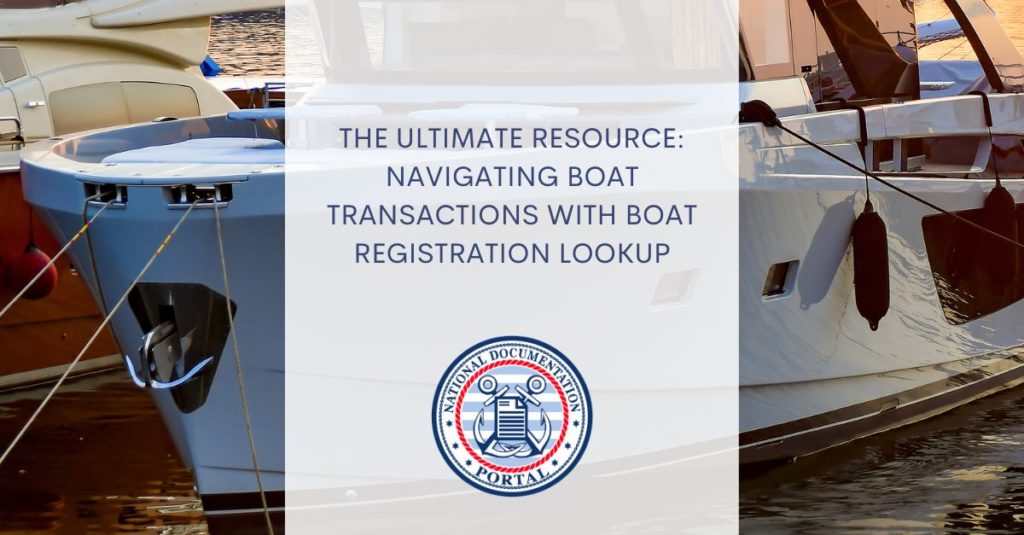 boat registration lookup