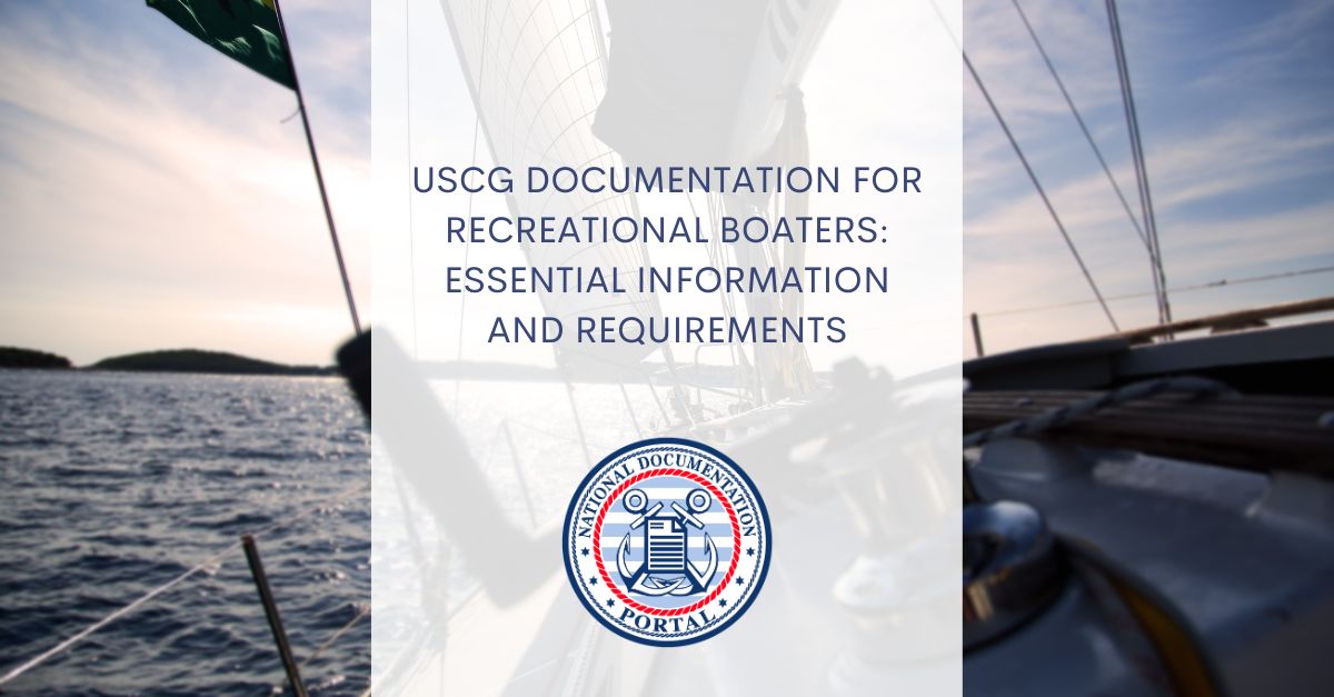USCG Documentation for Recreational Boaters