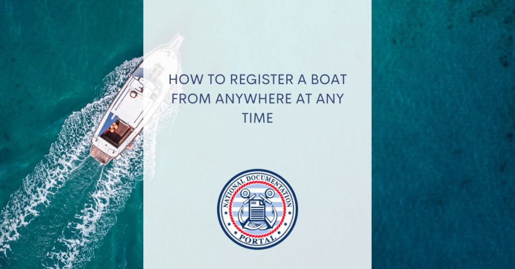 Register a Boat