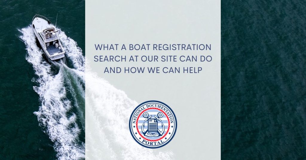 Boat Registration Search