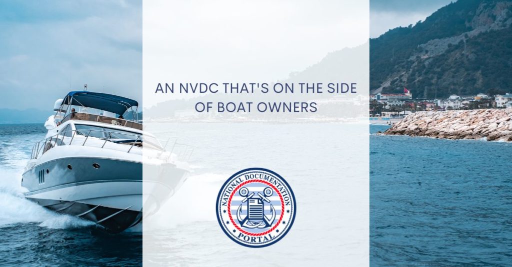 An NVDC That's On the Side of Boat Owners
