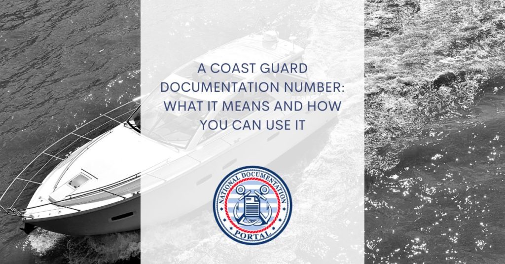 Coast Guard documentation number