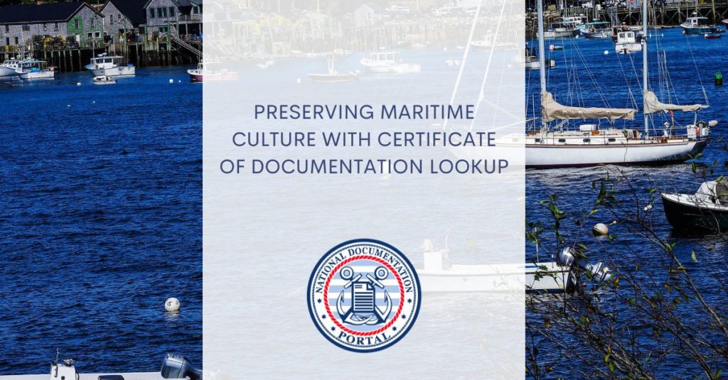 Certificate of Documentation Lookup