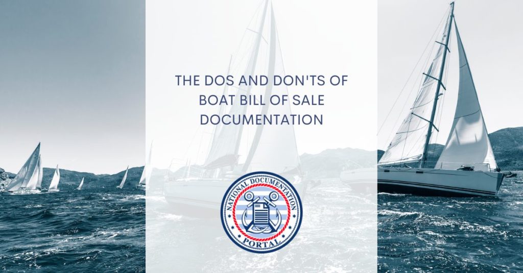 Boat Bill of Sale