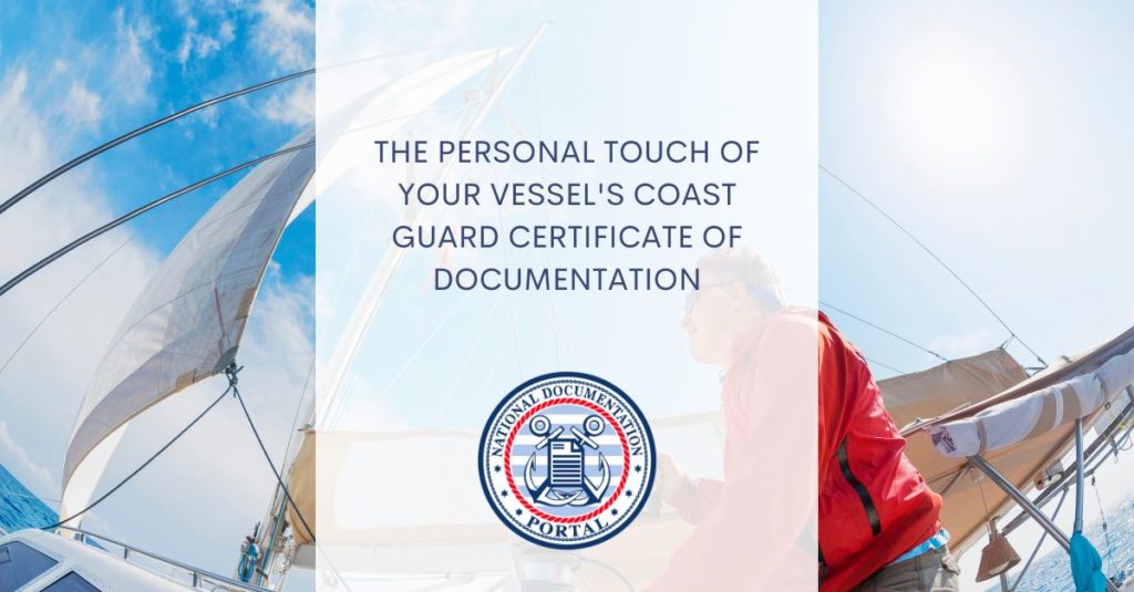 Coast Guard Certificate of Documentation