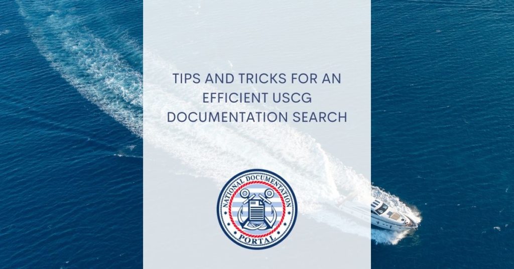 USCG Documentation Search