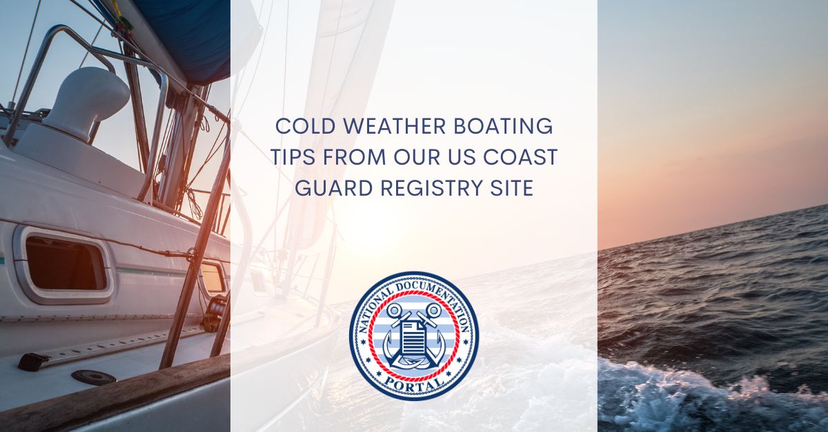 US Coast Guard Registry Site Advises You on Cold Weather Boating