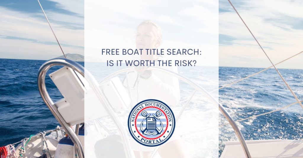 free boat title search