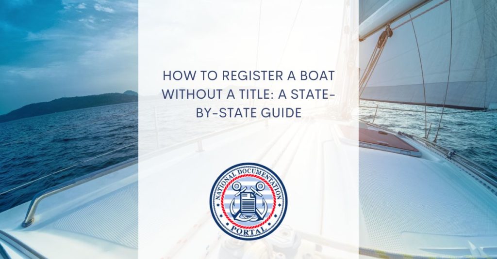 how to register a boat without title
