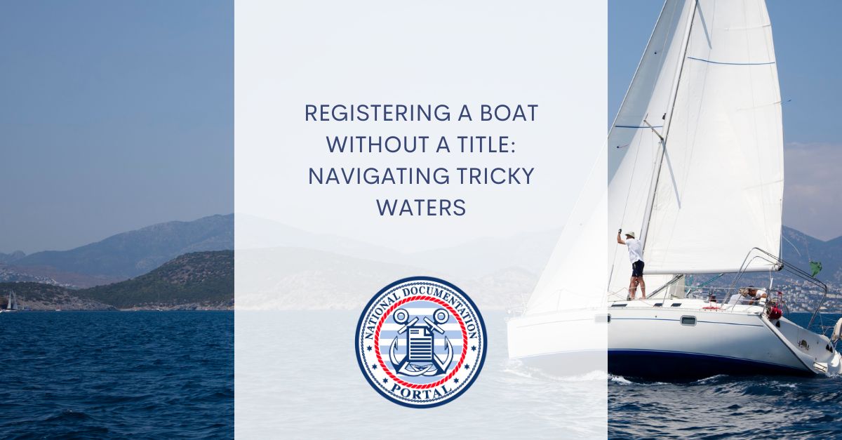 Amazing Can You Register A Boat Without A Title Abstract Concept Amazing Can You Register A Boat Without A Title Abstract Concept