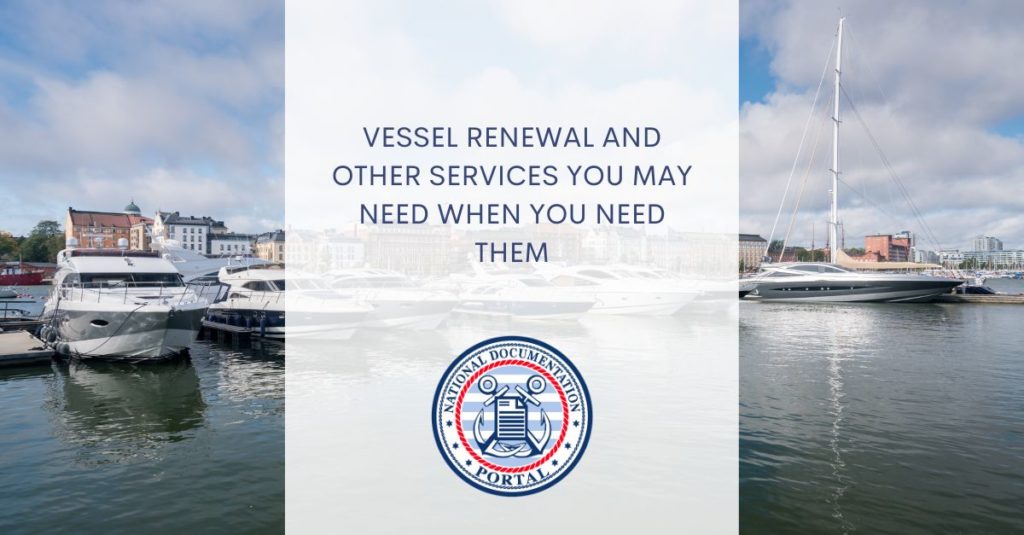 vessel renewal