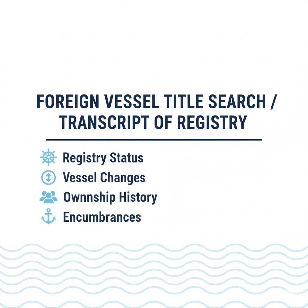 vessel lien search