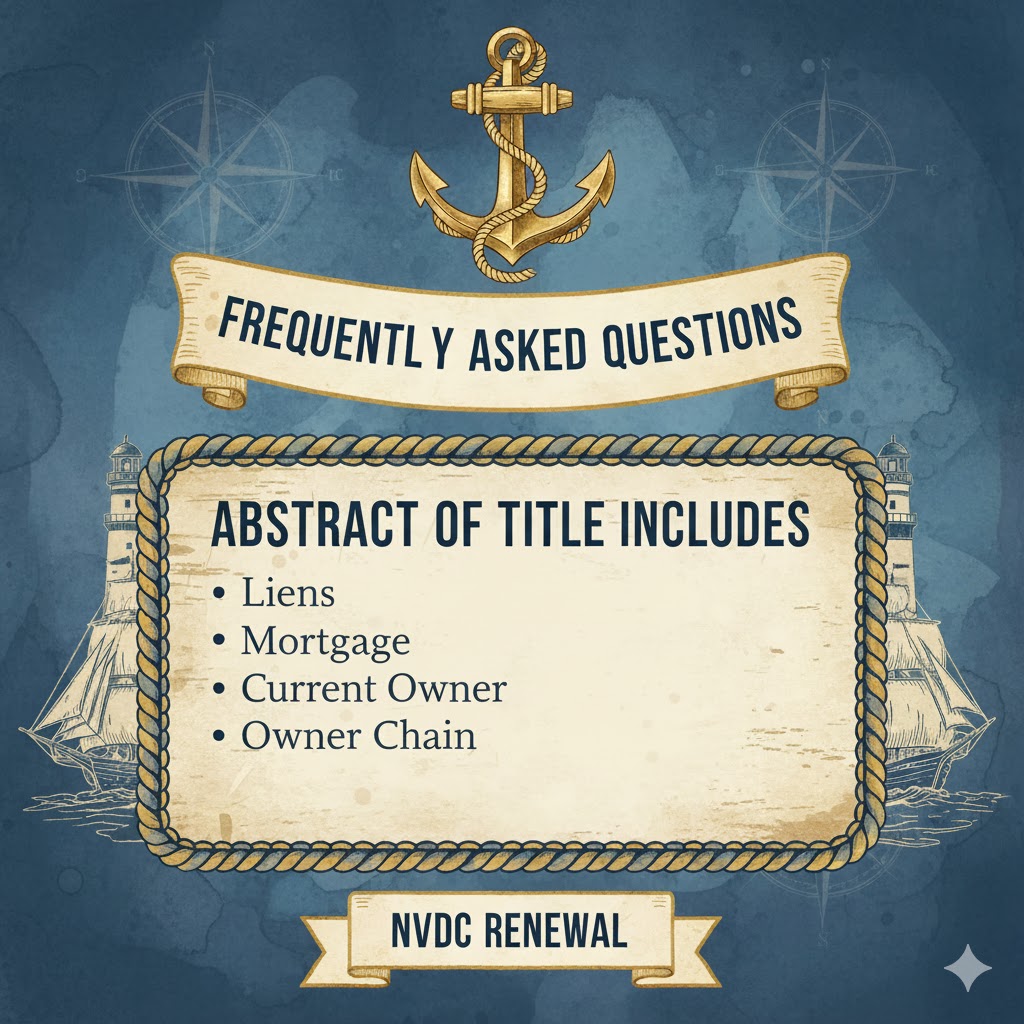 USCG abstract of title