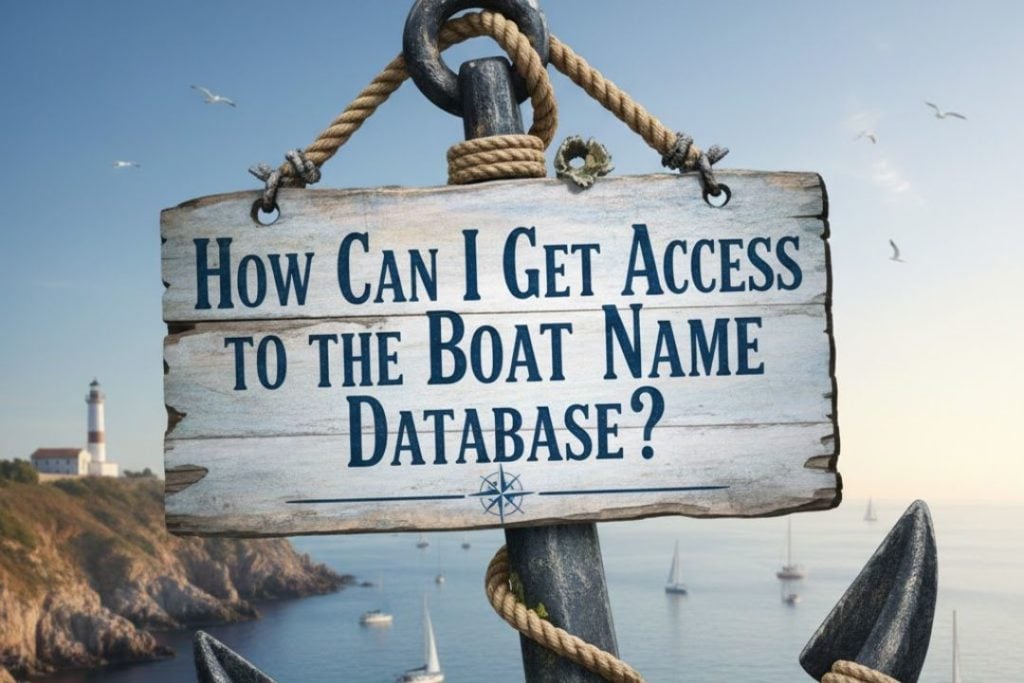 How Can I Get Access to the Boat Name Database?
