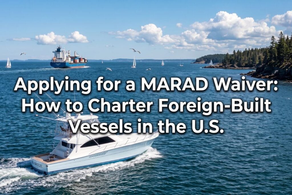 applying for a marad waiver