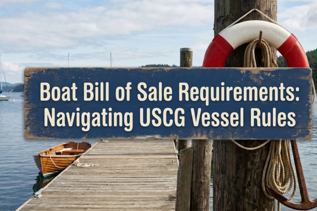 boat bill of sale