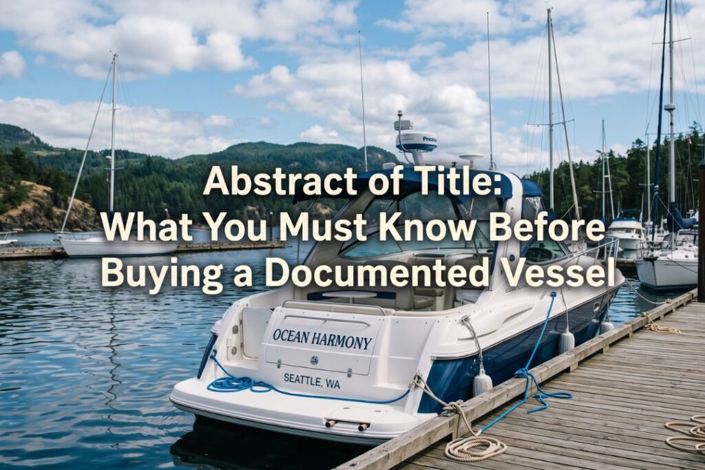 documented vessel abstract of title