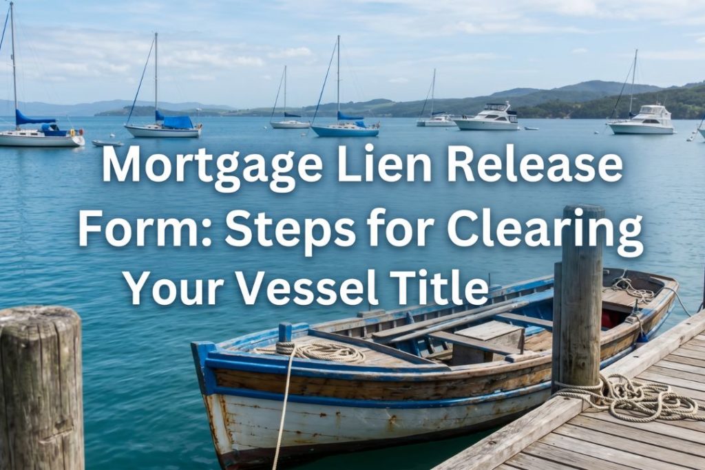 mortgage lien release