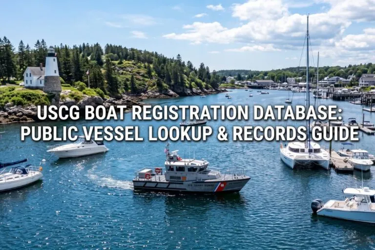 uscg boat registration database x