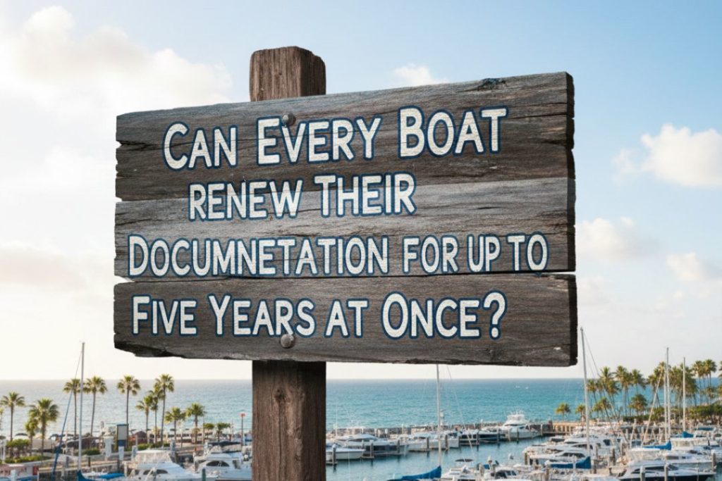 Can Every Boat Renew Their Documentation for Up to Five Years at Once?