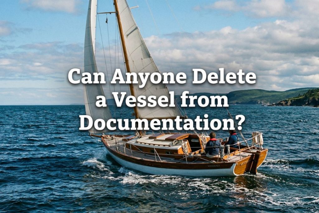Can Anyone Delete a Vessel from Documentation