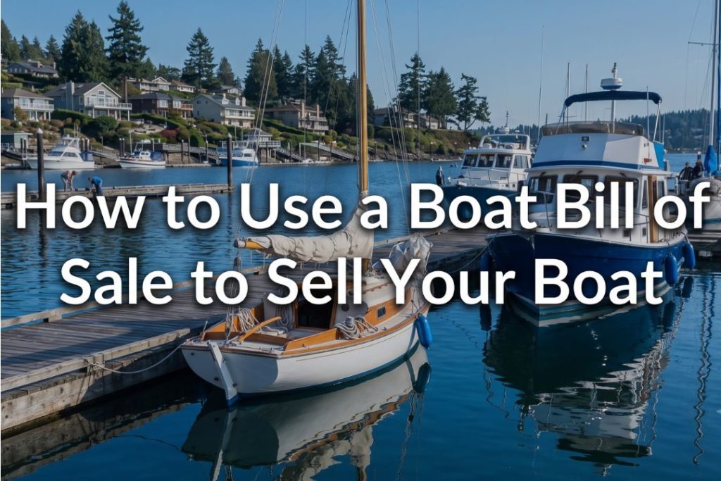 boat bill of sale 