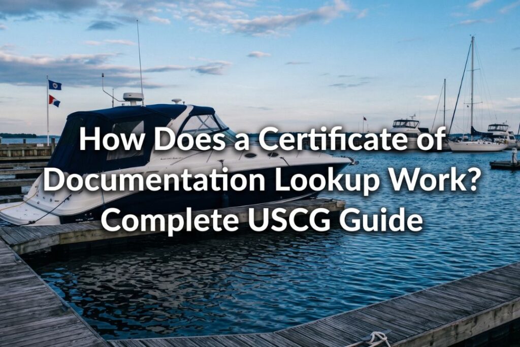 certificate of documentation lookup 