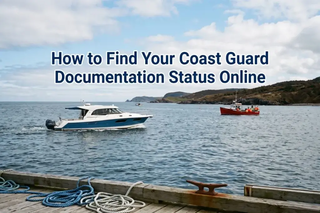 find your coast guard documentation status online