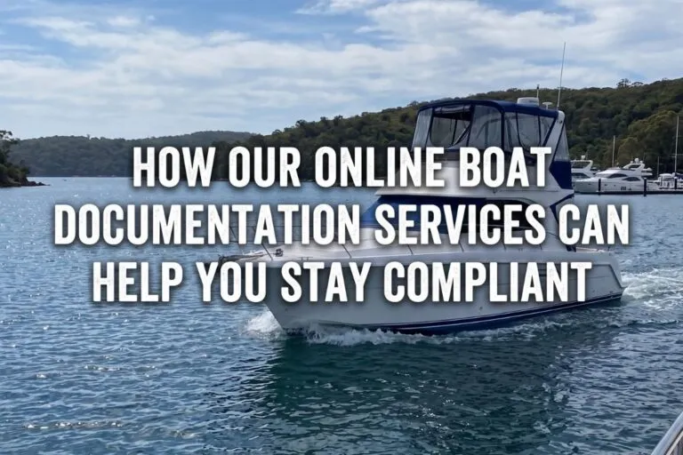 online boat documentation services x
