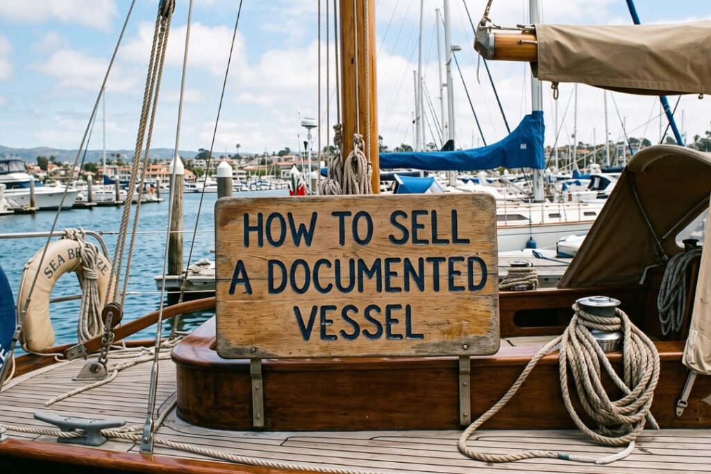 sell a documented vessel