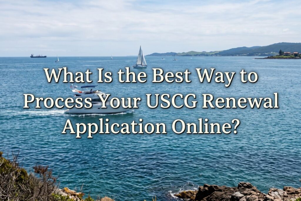 What Is the Best Way to Process Your USCG Renewal Application Online