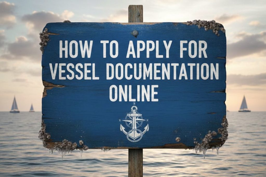 How to Apply for Vessel Documentation Online