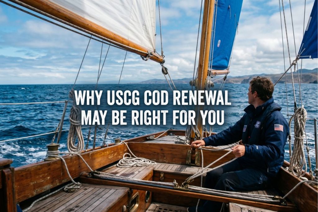 Why USCG COD Renewal May Be Right for You