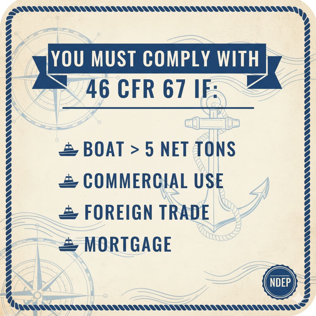 46 CFR 67