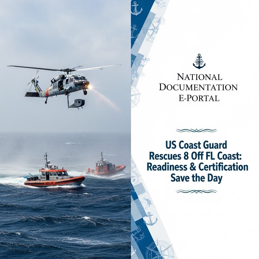 US Coast Guard Rescues 8 Off FL Coast: Readiness & Certification Save the Day