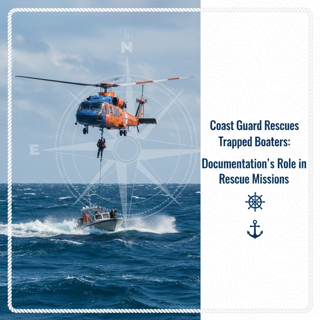 Coast Guard Rescues Trapped Boaters: Documentation’s Role in Rescue Missions