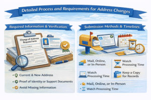Change of Address Request Form