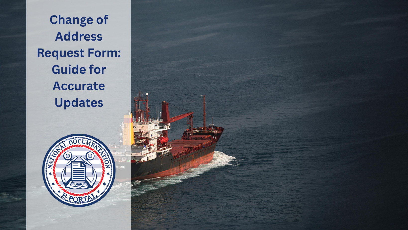 Change of Address Request Form Guide for Records