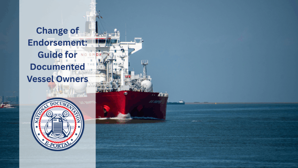 change of endorsement